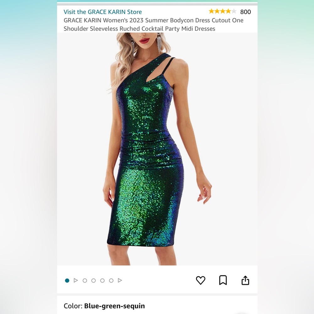 One Shoulder Sleeveless Ruched Cocktail Party Midi Dress